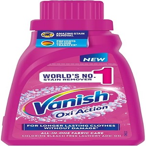 VANISH OXI ACTION LIQUID FABRIC STAIN REMOVER 400 ML