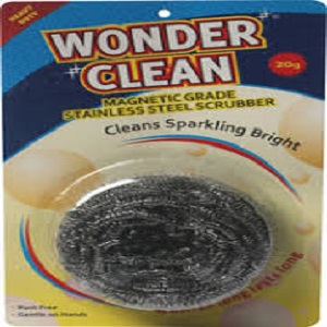 WONDER CLEAN STAINLESS STEEL SCRUBBER