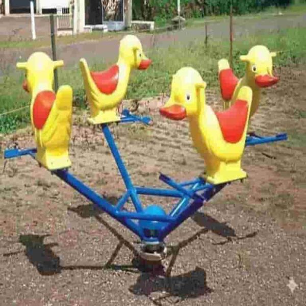 Quack-a-Round 4-Seater Kids' Merry-Go-Round
