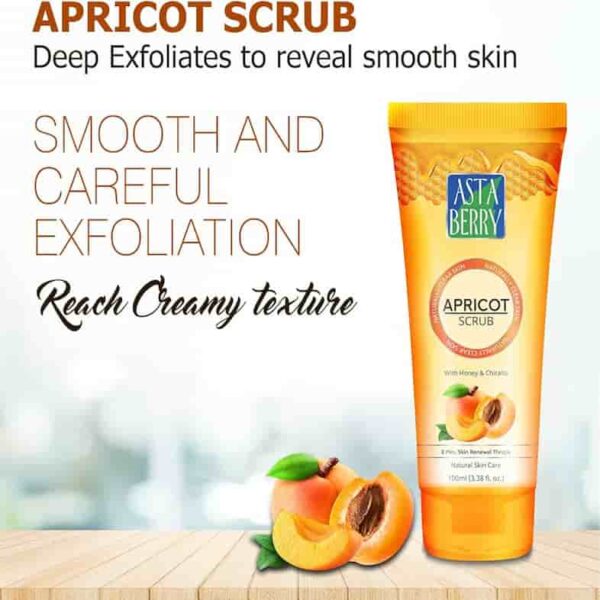 ASTABERRY APRICOT SCRUB 100 ML 2757
