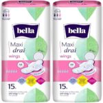 BELLA MAXI DRAI WINGS 15 PADS 8589