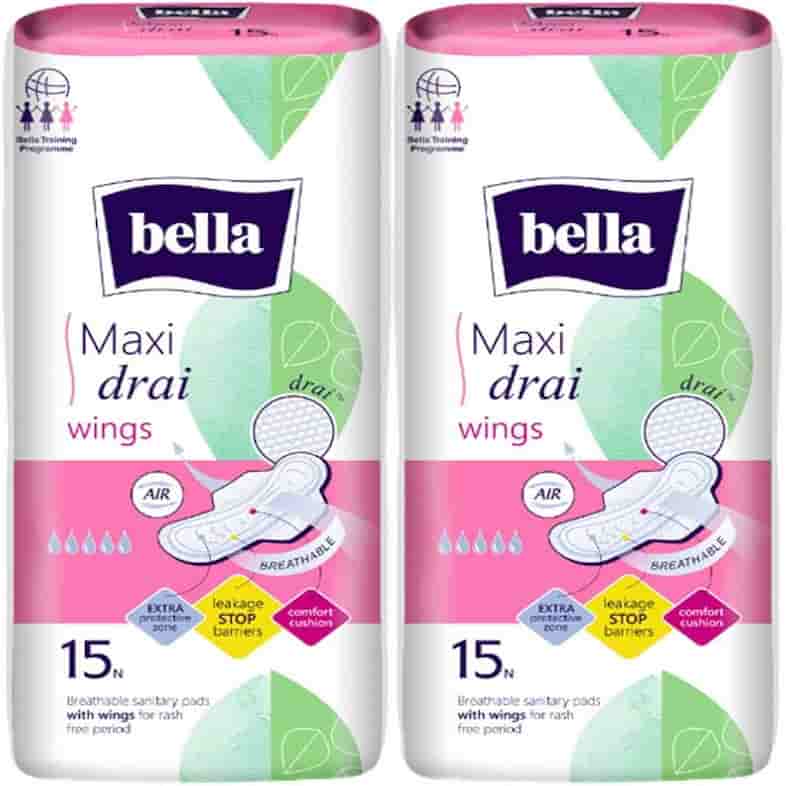 BELLA MAXI DRAI WINGS 15 PADS 8589 BELLA MAXI DRAI WINGS 15 PADS 8589 - Image 1