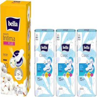 BELLA MAXI SOFTI WINGS FOR SENSITIVE SKIN 15 PADS 8590
