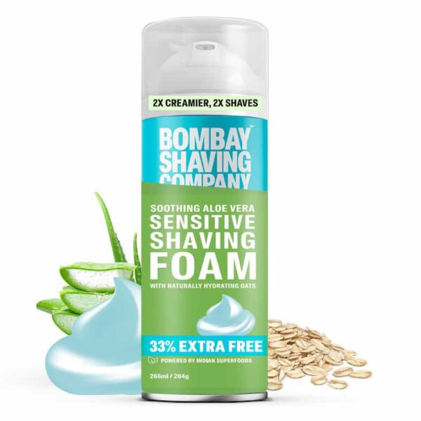 BOMBAY SHAVING COMPANY SENSITIVE FOAM - 266ML 1191