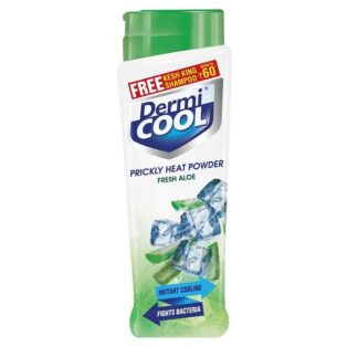 DERMI COOL PRICKLY HEAT POWDER 150 GM - FRESH ALOE 9439