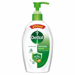 DETTOL INSTANT HAND SANITIZER ORIGINAL 200 ML 9116