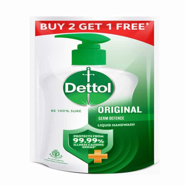 DETTOL LIQUID HAND WASH 175 ML REFILL PACK - ORIGINAL 3504