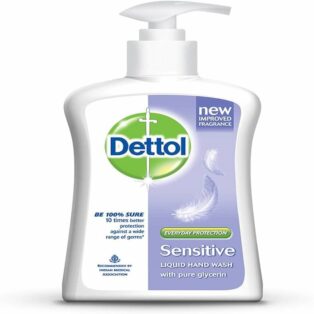 DETTOL SENSITIVE LIQUID HANDWASH 200 ML 9108