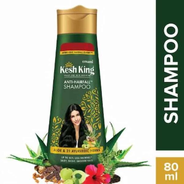 EMAMI KESH KING SCALP AND HAIR MEDICINE ANTI HAIRFALL SHAMPOO 80 ML 5307