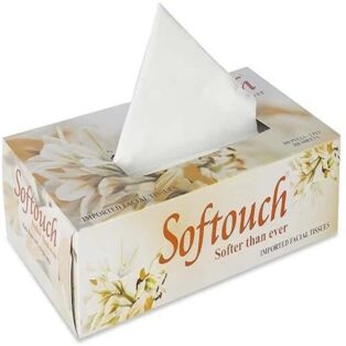 FACE TISSUE BUBBLES 20 X 20CM X 2 PLY 100 PULLS - 200 SHEETS 9832