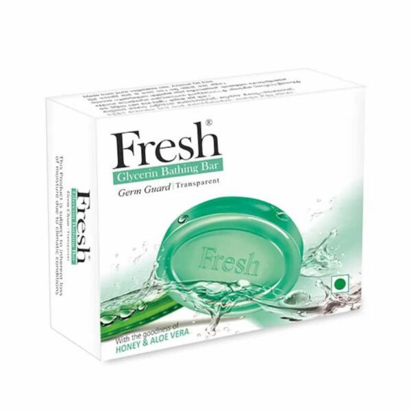 FRESH GLYCERIN BATHING BAR TRANSPARENT 75 GMS 8991