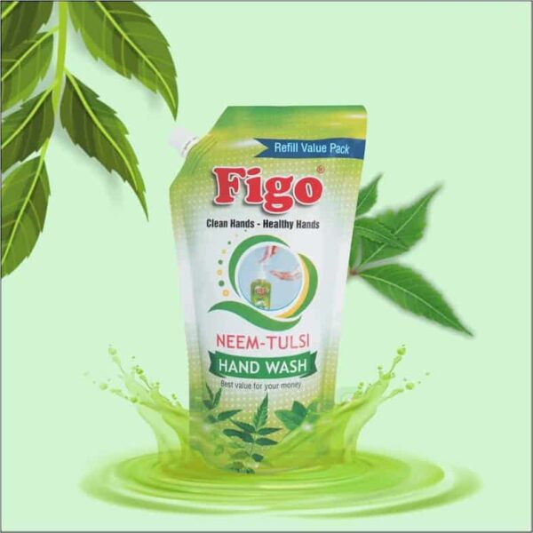 Figo Hand Wash Neem-Tulsi 800 ml Value Pack 9983