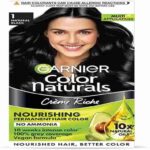 GARNIER COLOR NATURALS CREME RICHE SHADE NO. 1 (NATURAL BLACK) 70 ML +60G 9732