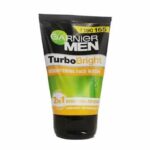 GARNIER MEN TURBO BRIGHT BRIGHTENING FACE WASH 100 GM 2682