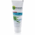 GARNIER PURE EXFOLIATING FACE WASH 100ML 3406
