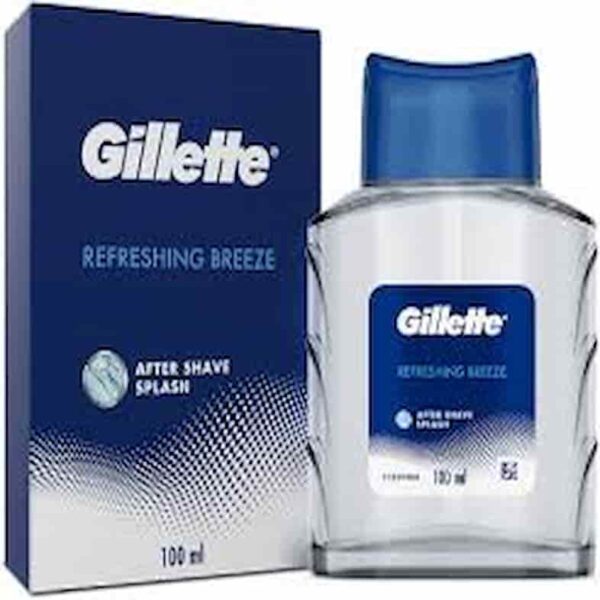 GILLETTE AFTER SHAVE SPLASH REFRESHING BREEZE 100 ML 1235