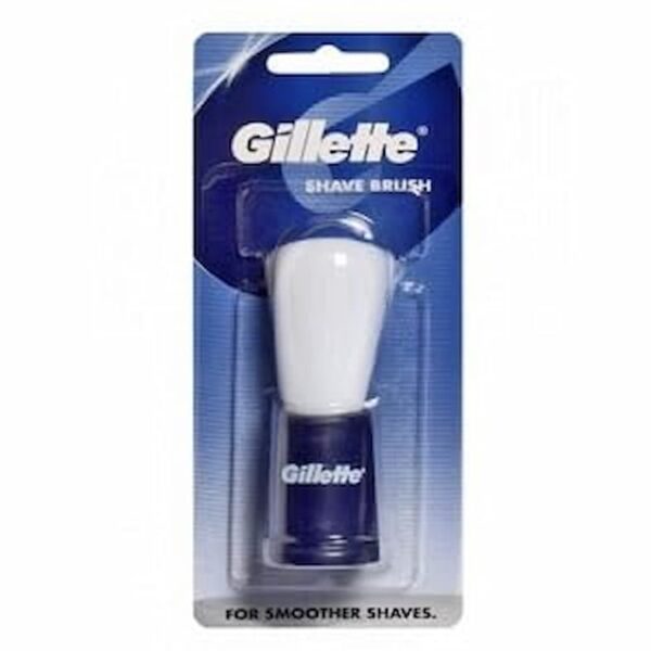 GILLETTE SHAVE BRUSH (FOR SMOOTHER SHAVES) 2028
