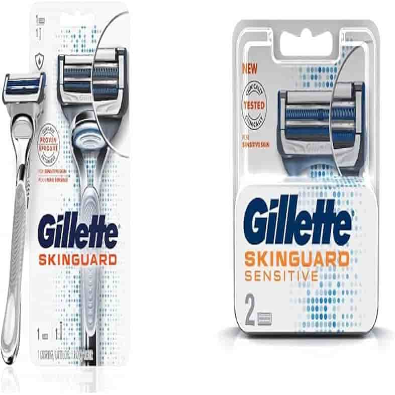 GILLETTE SKIN GUARD SENSITIVE CARTRIDGE 2'S PACK 1079 GILLETTE SKIN GUARD SENSITIVE CARTRIDGE 2'S PACK 1079 - Image 1