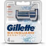 GILLETTE SKIN GUARD SENSITIVE CARTRIDGE 4'S PACK 1080
