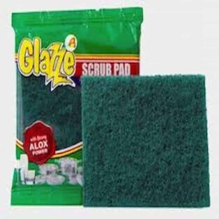 GLAZZE BRAND METAL KNITTED SPONGE SCRUB PAD 5025