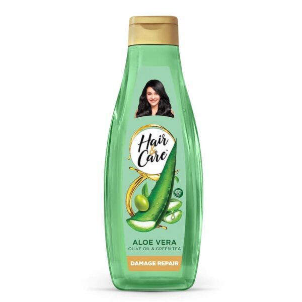 HAIR & CARE TRIPLE BLEND ALOE VERA, OLIVE OIL & GREEN TEA DAMAGE REPAIR NON-STICKY HAIR OIL 100 ML 9597