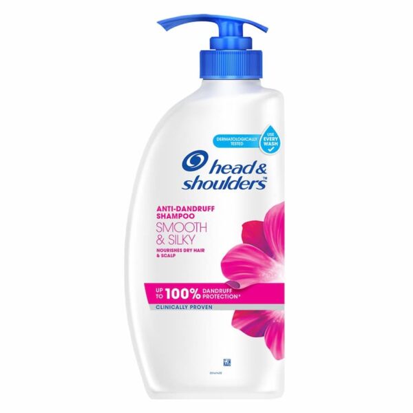 HEAD & SHOULDERS ANTI DANDRUFF SHAMPOO SMOOTH & SILKY 650 ML 5298