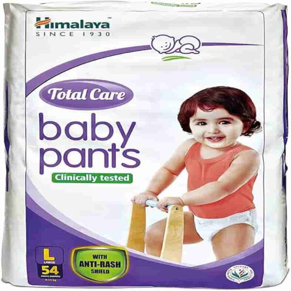 HIMALAYA TOTAL CARE BABY PANTS DIAPERS-L-54'S 6012