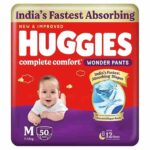 HUGGIES COMPLETE COMFORT WONDER PANTS MEDIUM -50 6004