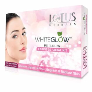 LOTUS HERBALS WHITEGLOW INSTAGLOW FAIRNESS FACIAL KIT, 40 GM 2507