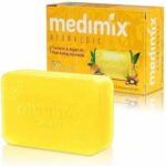 MEDIMIX AYURVEDIC TURMERIC AND ARGAN OIL WITH NATURAL GLYCERINE BATHING BAR 125 GM 9145