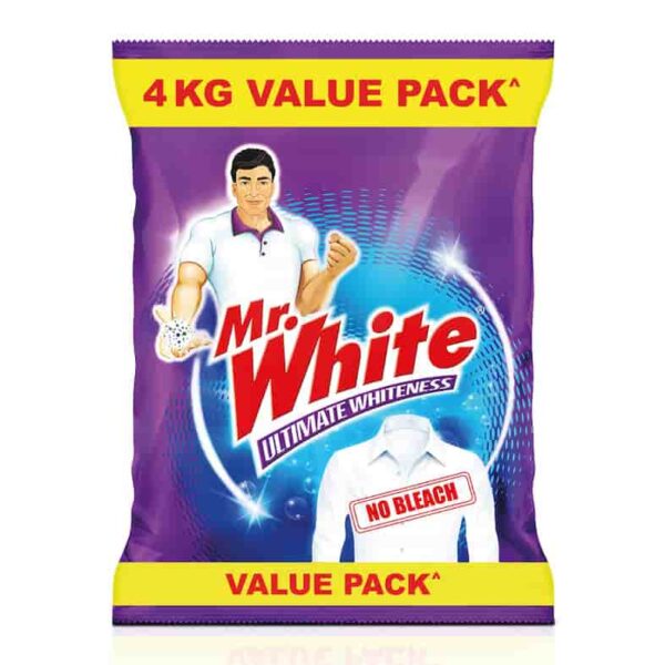 MR. WHITE DETERGENT POWDER 4 KG 9292