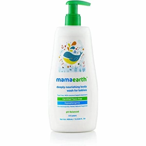 Mamaearth Deeply Nourishing Body Wash For Babies 400ml 8255
