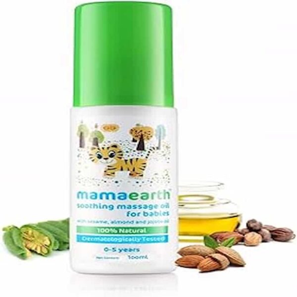 Mamaearth Soothing Massage Oil for Babies 100ml 2776