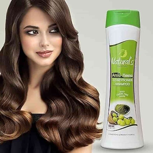 NATURAL AMLA HEENA CONDITIONER SHAMPOO 500 ML 9553