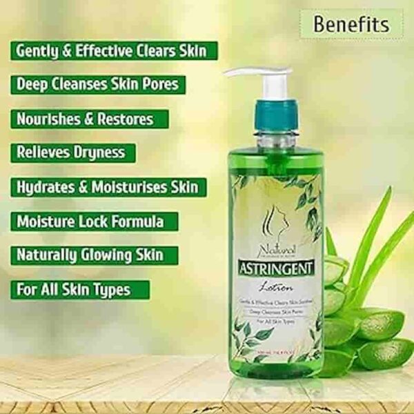 NATURAL ASTRINGENT LOTION 500ML 2728