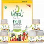 NATURAL BRAND FRUIT FACIAL KIT 50 GM (SET OF 5 CLEANSER 10 GM, FRUIT SCRUB 10 GM, FRUIT SCRUB 10 GM, FRUIT CREAM 10 GM, FRUIT 10 GM, FRUIT PACK 10 GM 7186