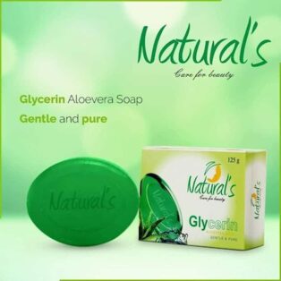 NATURAL BRAND GLYCERINE ALOEVERA SOAP 120 GM 9156