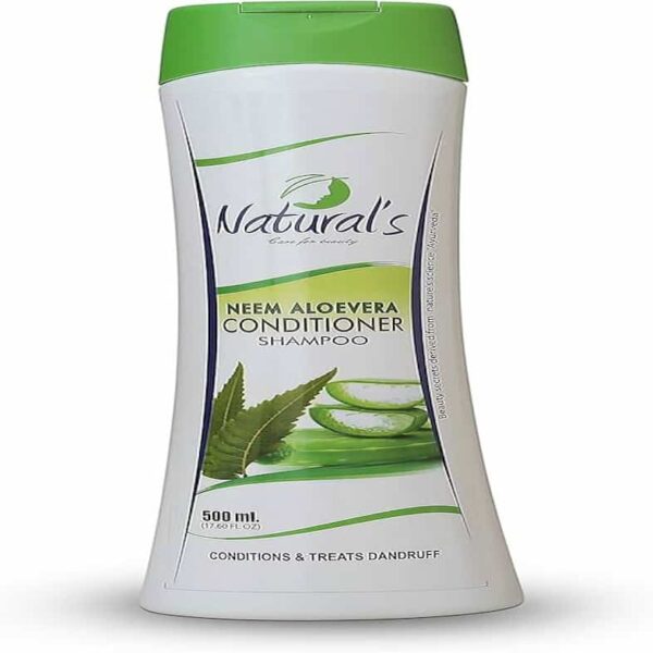 NATURAL NEEM ALOEVERA CONDITIONER SHAMPOO 500ML 9554