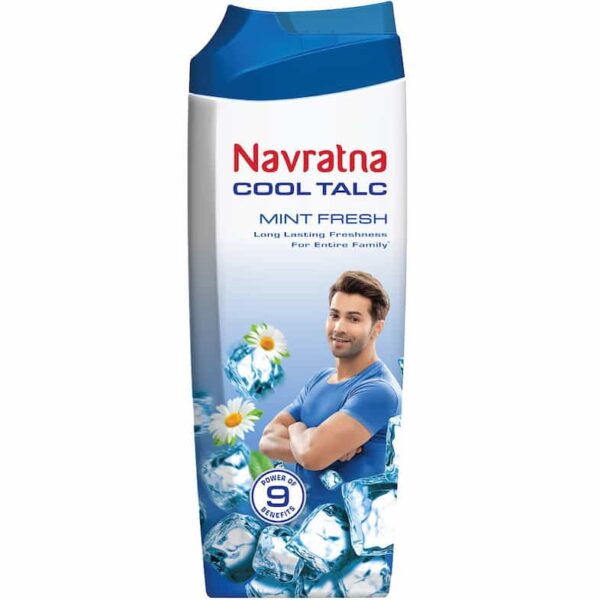 NAVRATNA COOL TALC MINT FRESH 400 GMS 9447