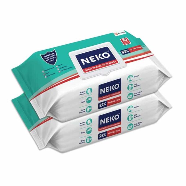 NEKO GERM PROTECTION WIPES 80 PIECES 8353