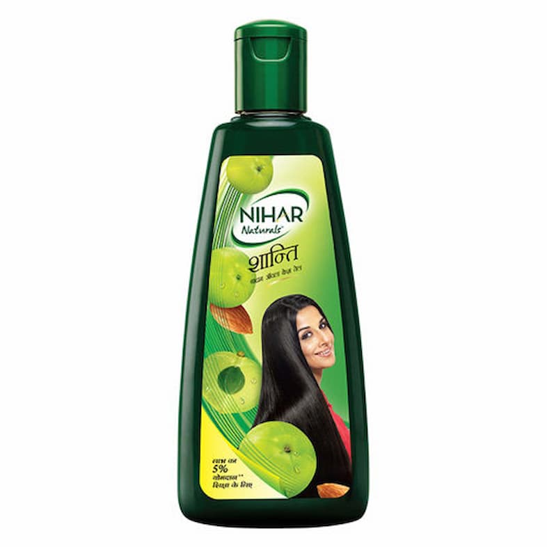 NEW NIHAR NATURALS SHANTI BADAM AMLA HAIR OIL 240 ML 9604 NEW NIHAR NATURALS SHANTI BADAM AMLA HAIR OIL 240 ML 9604 - Image 1