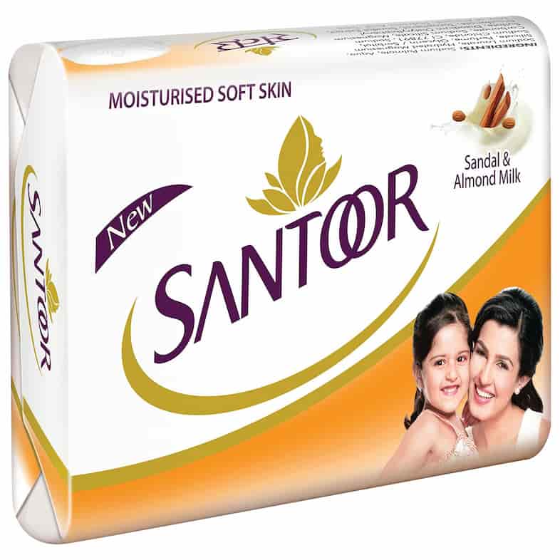NEW SANTOOR ALMOND SOFT WITH SANDAL & ALMOND MILK SOAP 100 GM 8990 NEW SANTOOR ALMOND SOFT WITH SANDAL & ALMOND MILK SOAP 100 GM 8990 - Image 1