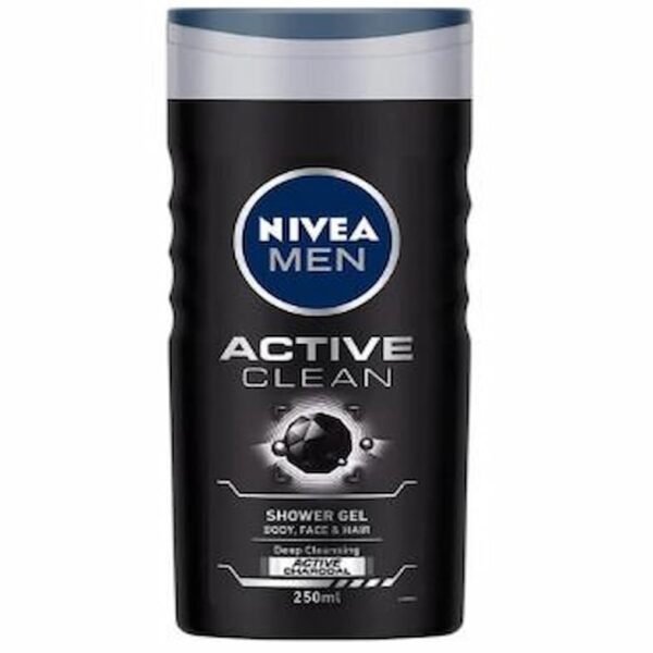 NIVEA MEN ACTIVE CLEAN SHOWER GEL 250 ML 3470