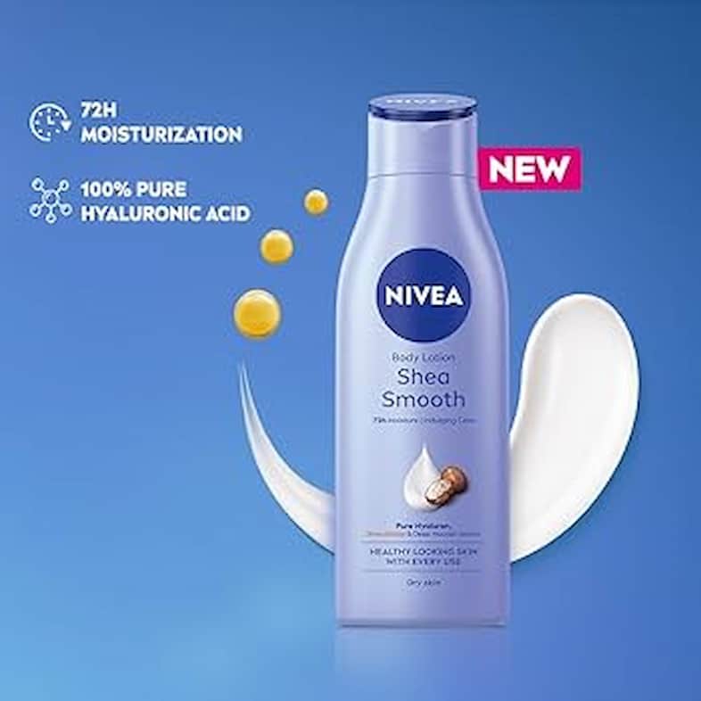 NIVEA SHEA SMOOTH BODY MILK 200 ML 1363 NIVEA SHEA SMOOTH BODY MILK 200 ML 1363 - Image 1