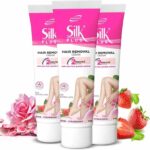 New Nimson Silk Plus Hair Remover Cream Rose-Strawberry (For Normal Skin)-60gm 8476