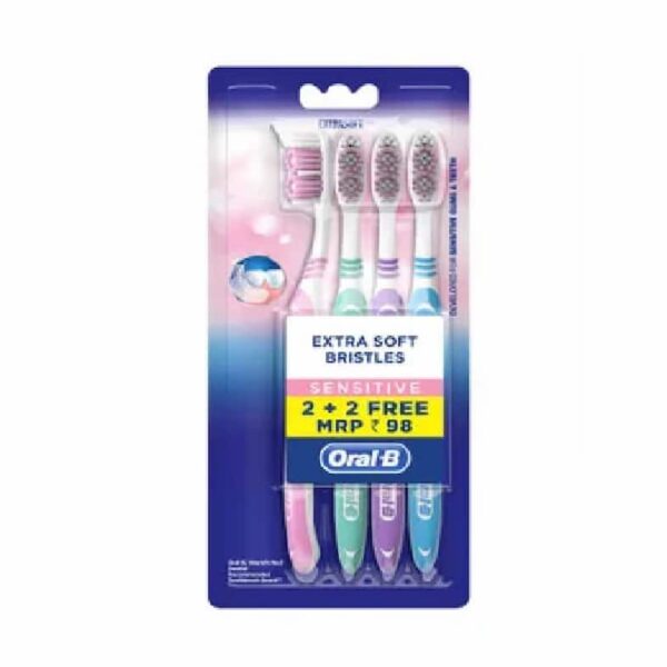 ORAL B SENSITIVE WHITENING SOFT BUY 2 GET 1 FREE TOOTH BRUSH 2132