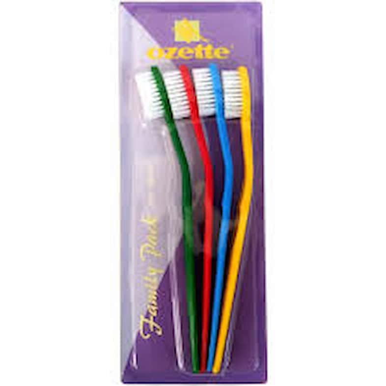 OZETTE TOOTH BRUSH (FAMILY PACK SET OF 4) 2034 OZETTE TOOTH BRUSH (FAMILY PACK SET OF 4) 2034 - Image 1