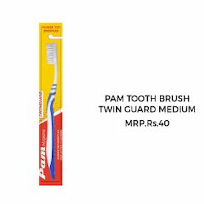 PAM HYGIENE TWIN GUARD TOOTH BRUSH (SOFT) 2203 PAM HYGIENE TWIN GUARD TOOTH BRUSH (SOFT) 2203 - Image 1