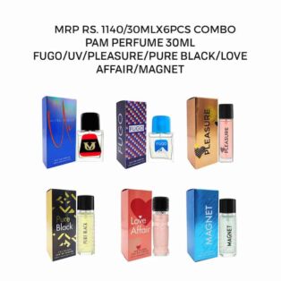 PAM PERFUME 30 ML (FUGO, UV, PLEASURE, PURE BLACK, LOVE AFFAIR, MAGNET) 8016