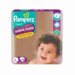 PAMPERS ACTIVE BABY DIAPERS L-50 9812
